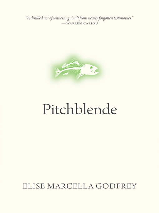 Cover image for Pitchblende